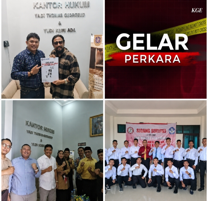Praktisi hukum Andi Tatang Supriyadi bersama Yayasan Lembaga Bantuan Hukum KAMI ADA, yang berlokasi di kawasan Grand Depok City (GDC), Kecamatan Cilodong, Kota Depok.