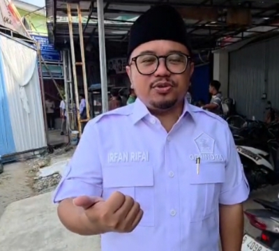 Anggota DPRD Kota Depok dari Fraksi Gerindra, Irfan Rifai S.H
