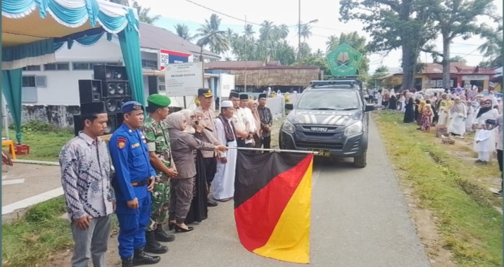 Kolaborasi PHBI dan Forkopimcam Natal Gelar Pawai Meriahkan Tahun Baru Islam 1 Muharram 1448 H