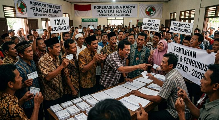 Polemik Pemilihan Ketua Koperasi BKPB, Ketua Panitia Enggan Beri Info 