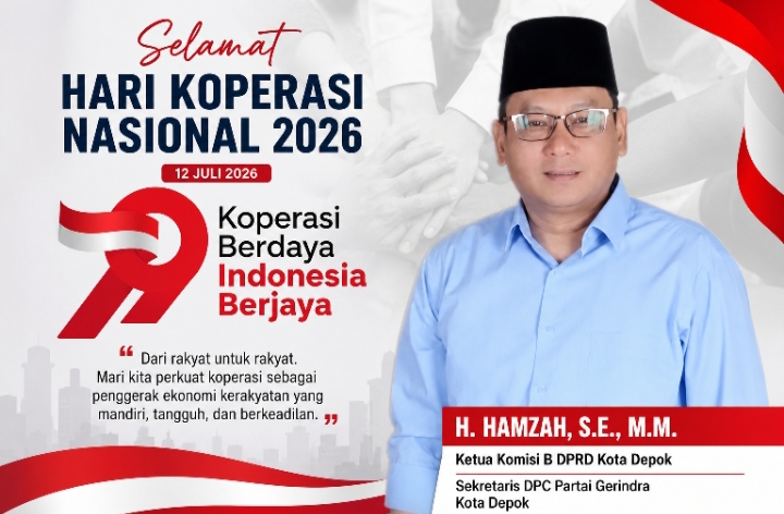 Ketua Komisi B DPRD Kota Depok, H. Hamzah, S.E., M.M.
