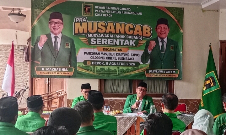 PPP Depok Bangkit! Ikhtiar Mazhab Membumikan Partai dari Akar Rumput, Gerakkan Ratusan Kader