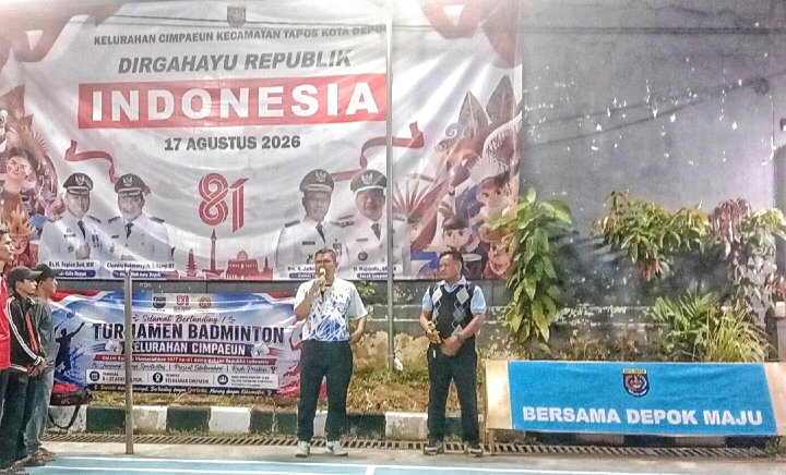 Merdeka Berprestasi! Lurah Cimpaeun Jadikan Turnamen Bulutangkis sebagai Ajang Gali Bibit Atlet Muda