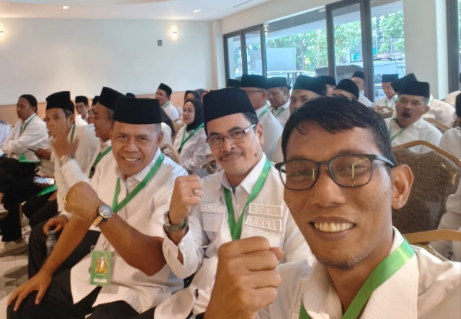 Lima Legislator PKB Depok saat Pendidikan Instruktur Kader Loyalis Angkatan II yang digelar Dewan Pimpinan Wilayah (DPW) PKB Jawa Barat di Creative Hall DPW PKB Jabar, 25–26 September 2026.