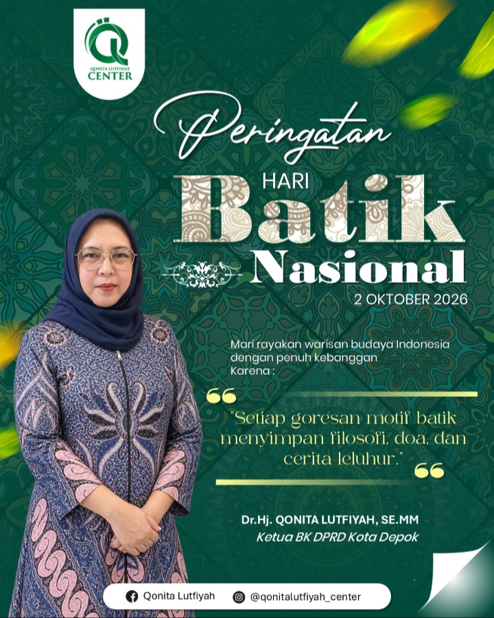 Ketua Badan Kehormatan DPRD Kota Depok, Hj. Qonita Lutfiyah